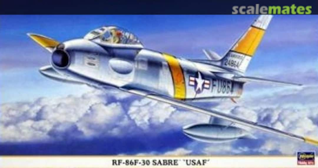 Boxart RF-86F-30 Sabre 'USAF' 09518 Hasegawa