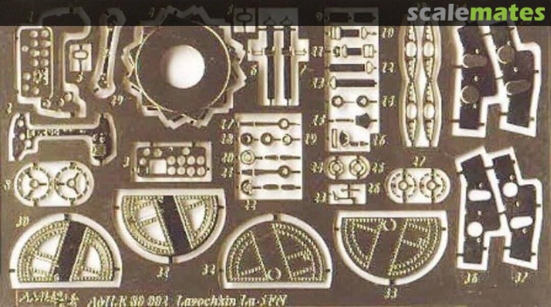 Boxart Lavochkin La-5FN detail set AMLE80002 AML