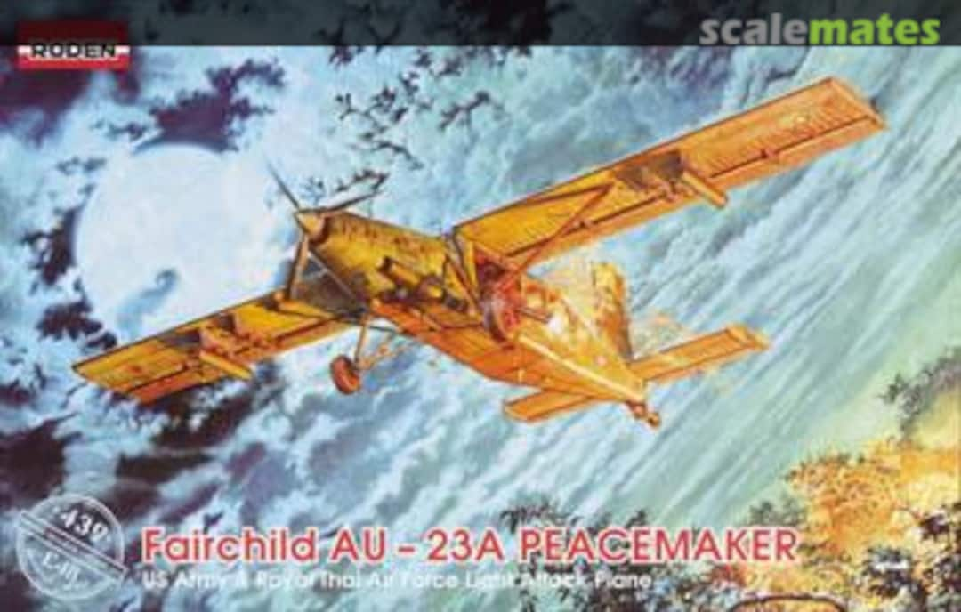 Boxart Fairchild AU-23A Peacemaker 439 Roden