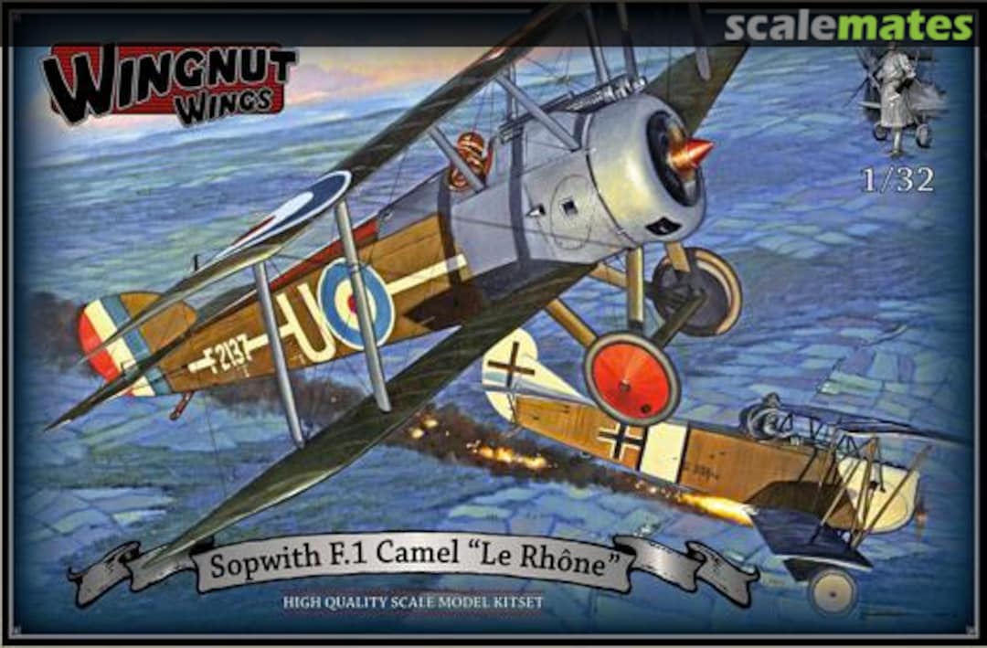 Boxart Sopwith F.1 Camel 'Le Rhone' 32071 Wingnut Wings