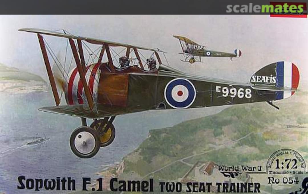 Boxart Sopwith F.1 Camel Two Seat Trainer 054 Roden