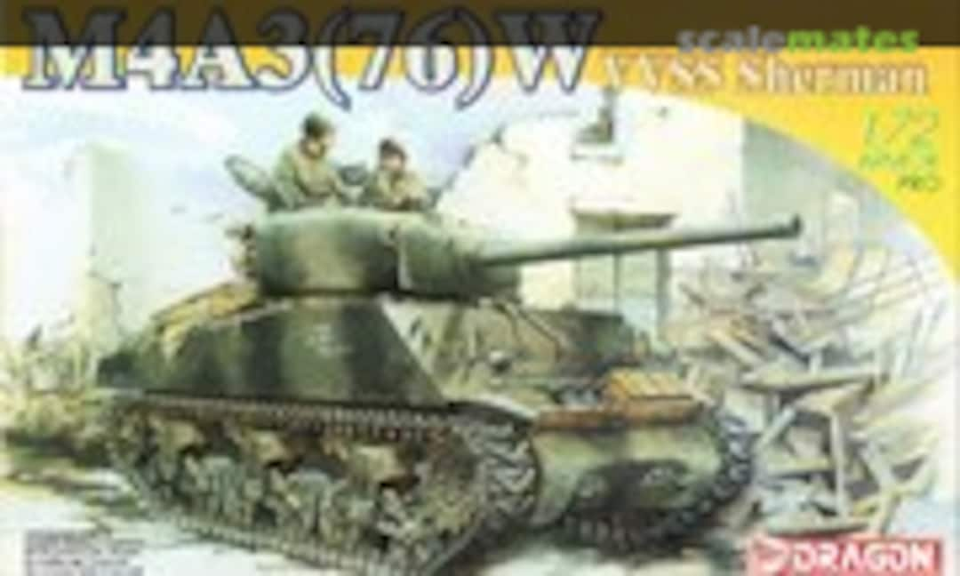 1:72 M4A3(76)W VVSS Sherman (Dragon 7271)