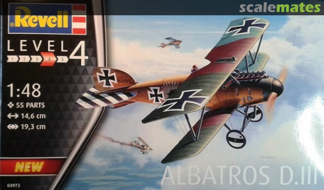 Boxart Albatros D.III 04973 Revell