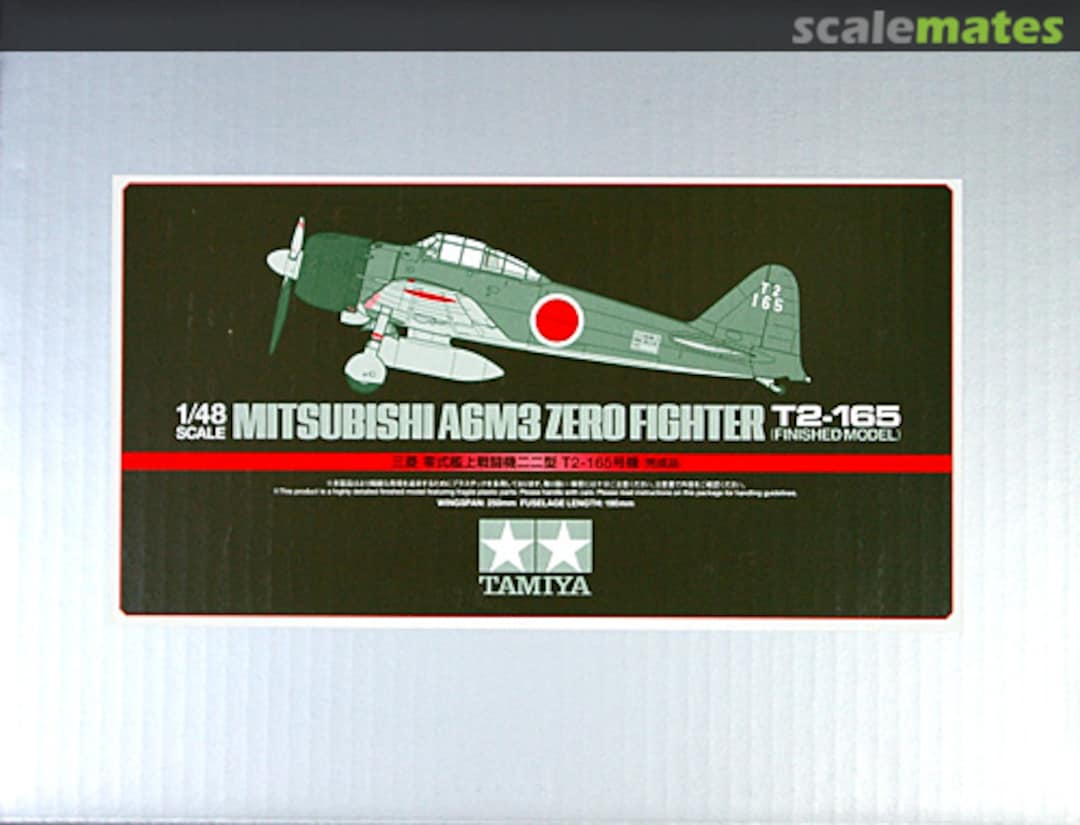 Boxart Mitsubishi A6M3 Zero Fighter T2-165 21122 Tamiya