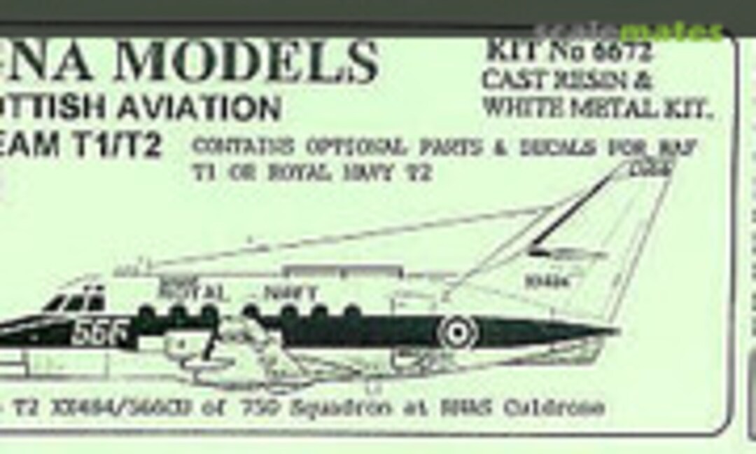 BAe Scottish Aviation Jetstream T1 / T2 (Magna Models 6672)