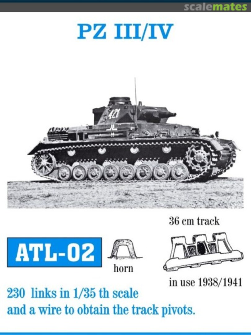 Boxart PZ III/IV ATL-02 Friulmodel