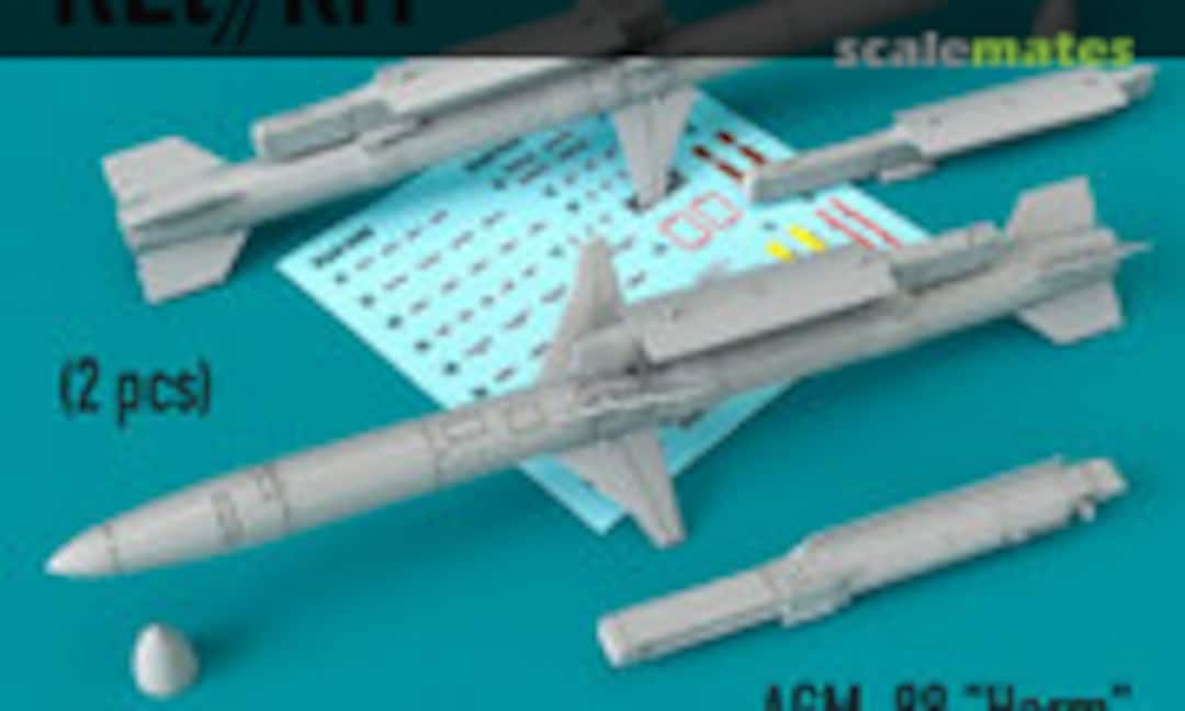 1:48 AGM-88 HARM missiles with LAU-118A (ResKit RS48-0390)