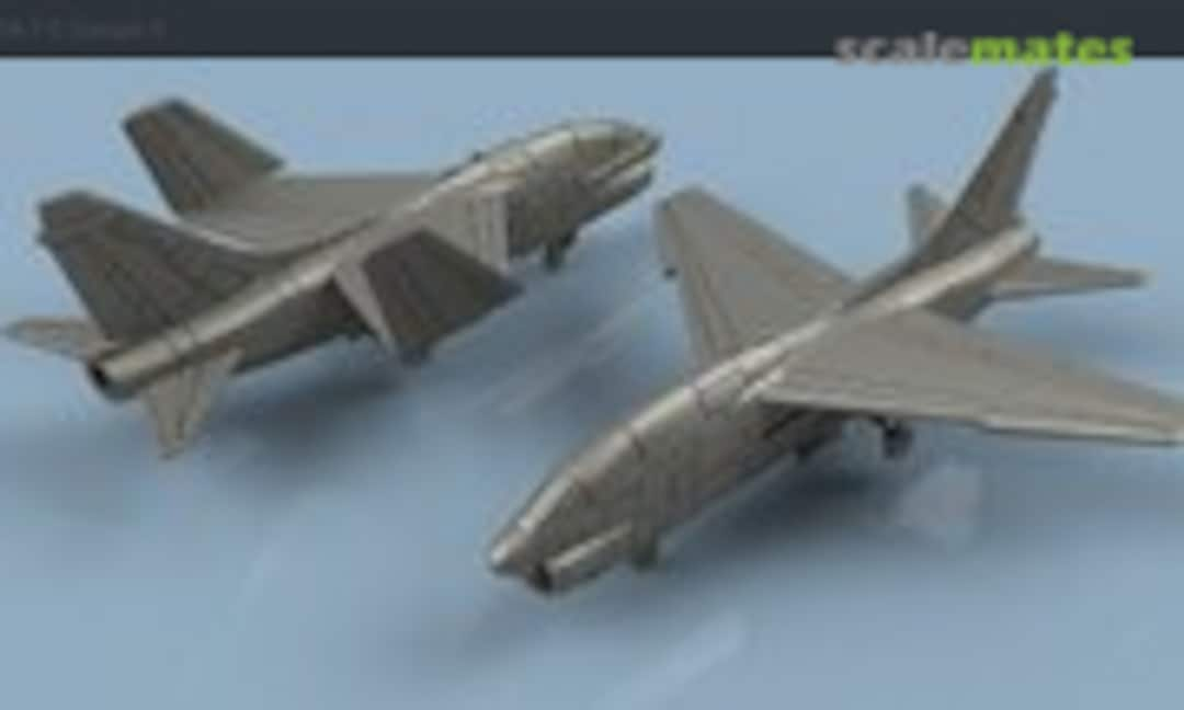 1:700 TA-7 C Corsair II wings folded (5 planes) (L'Arsenal 3D700145)