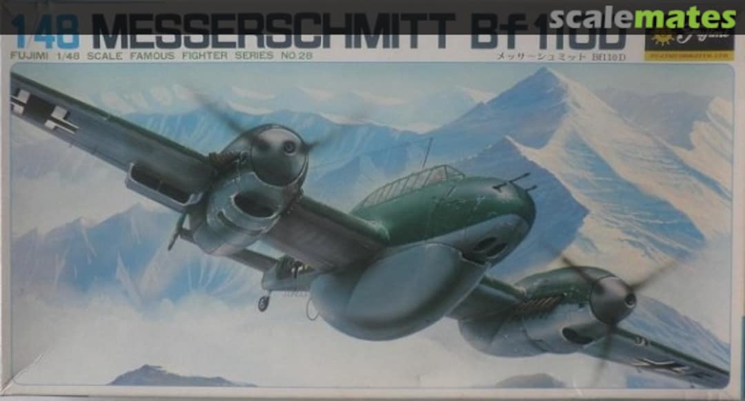 Boxart Messerschmitt Bf110D 5A28 Fujimi