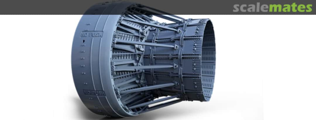 Boxart F-100 PW-229 CLOSED INNER NOZZLE for F-15 242 Tecnikit