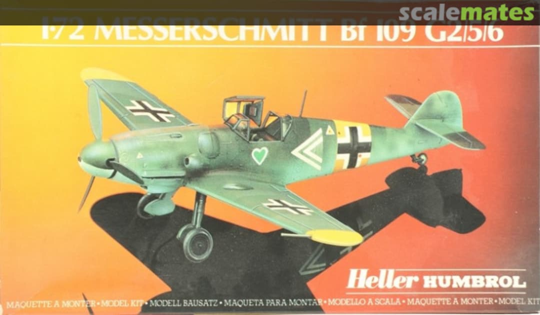 Boxart Messerschmitt Bf 109 G2/5/6 80230 Heller Humbrol