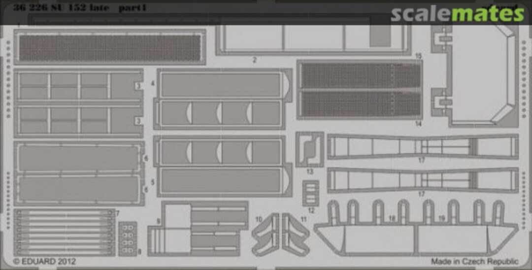 Boxart SU-152 late 36226 Eduard