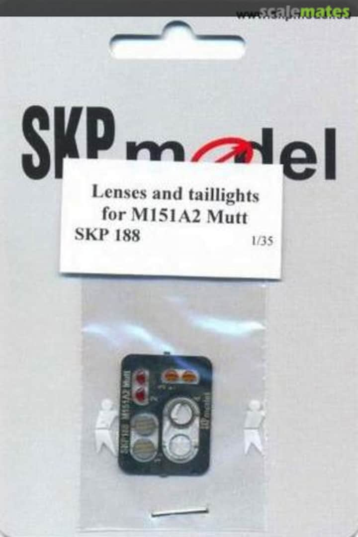 Boxart Lenses and taillights for M151A2 Mutt SKP 188 SKP model