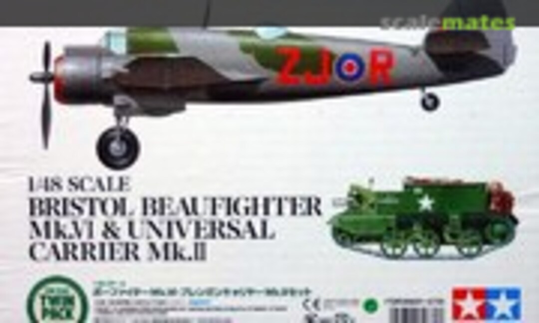 1:48 Bristol Beaufighter Mk.VI &amp; Universal Carrier Mk.II (Tamiya 89681)