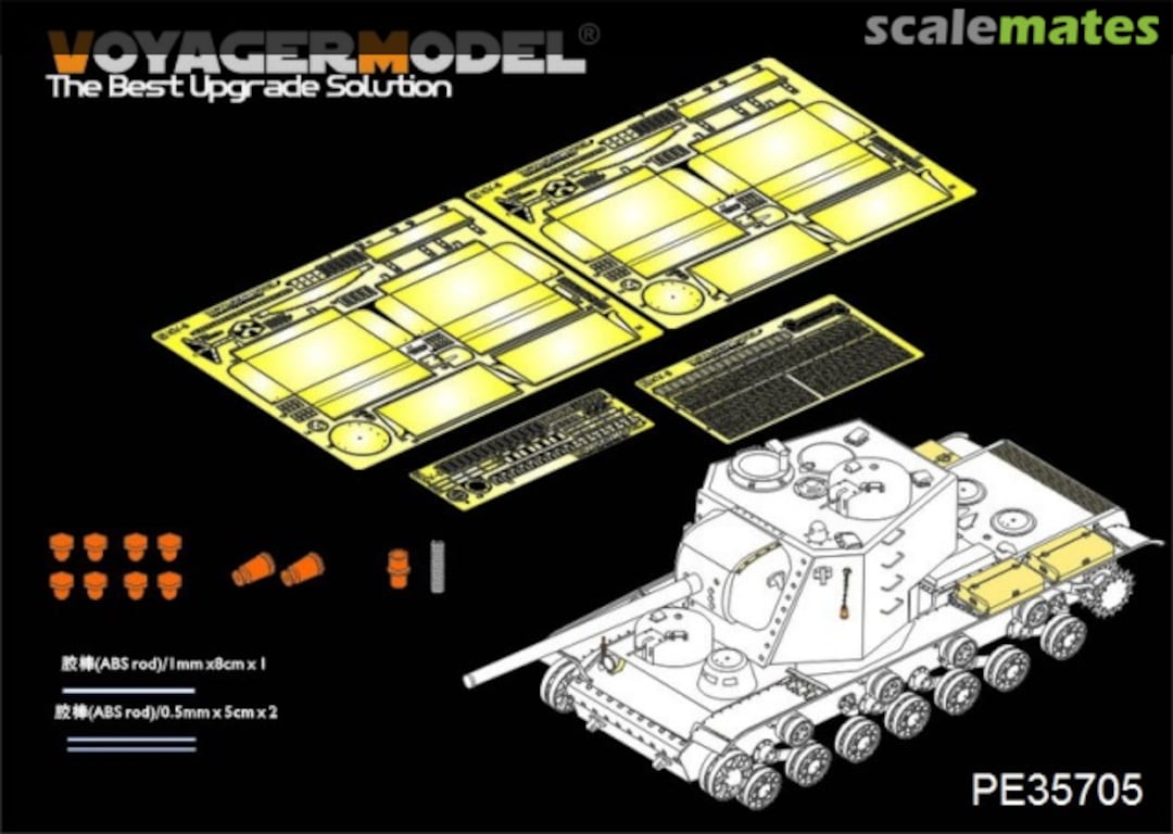 Boxart KV-5 (Object 225) Heavy Tank Basic PE35705 Voyager Model