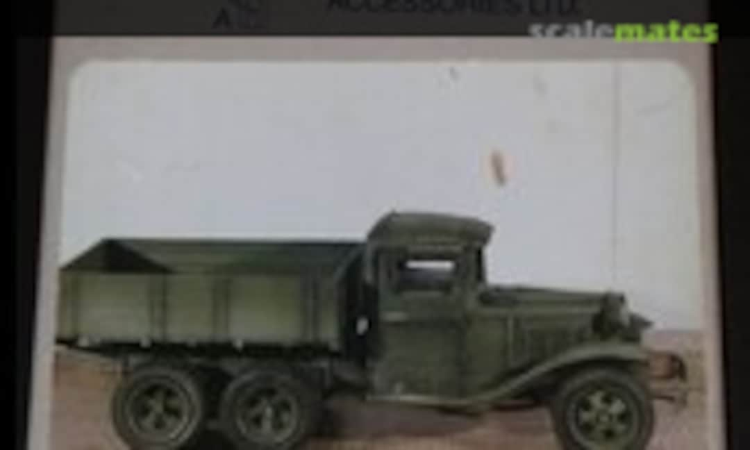 1:35 GAZ AAA Cargo truck (Scale Model Accessories SMAV 110)