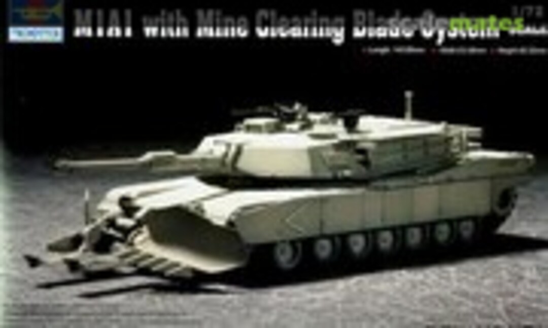 1:72 M1A1 with Mine Clearing Blade System (Trumpeter 07277)