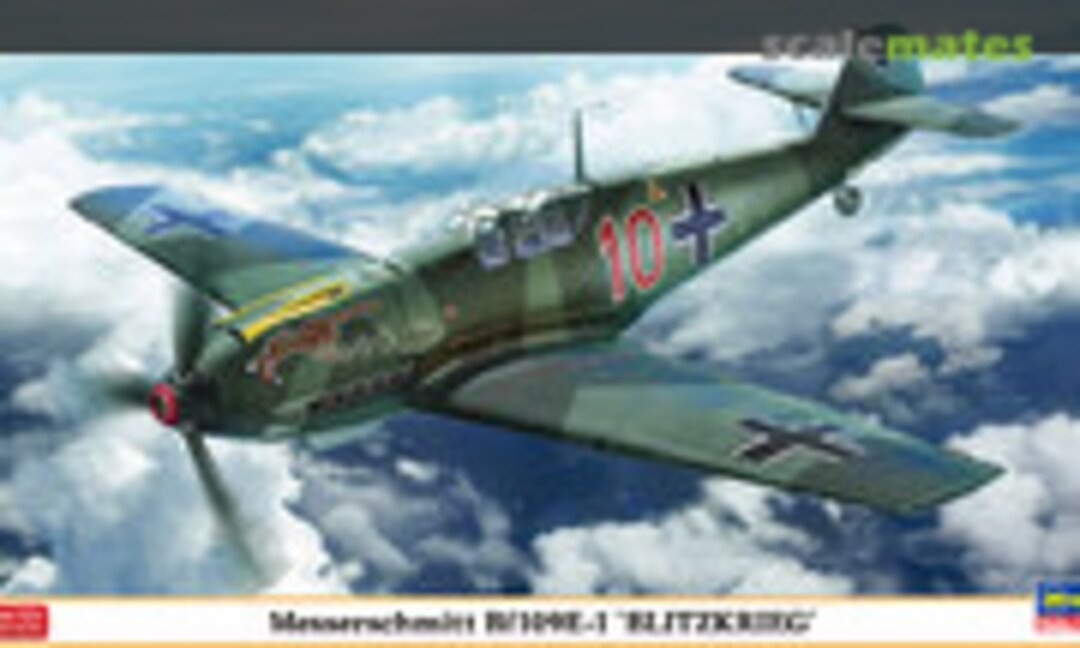 1:48 Messerschmitt Bf109E-1 `Blitzkrieg´ (Hasegawa 07478)