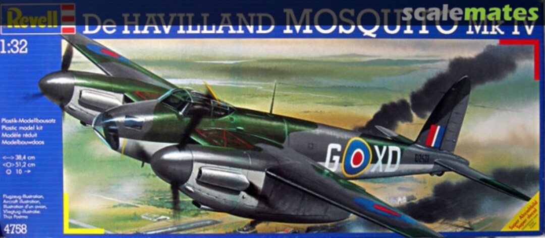 Boxart de Havilland Mosquito Mk IV 4758 Revell