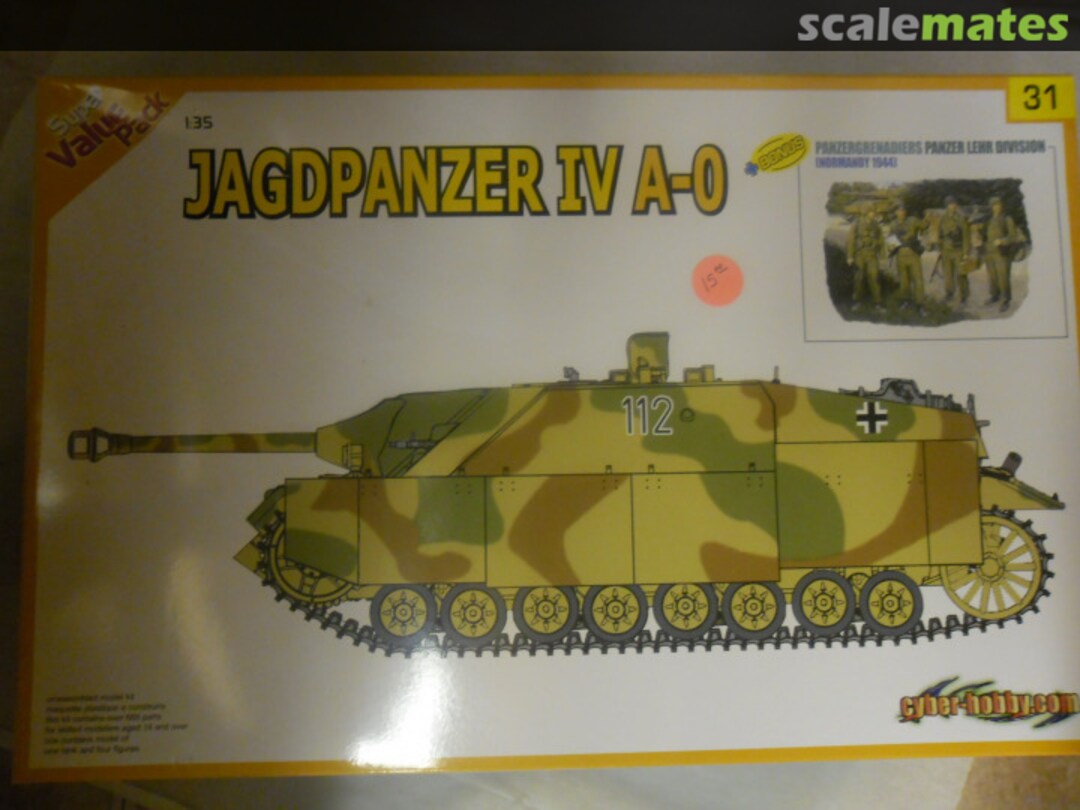 Boxart Jagdpanzer IV A-0 31 Cyber Hobby