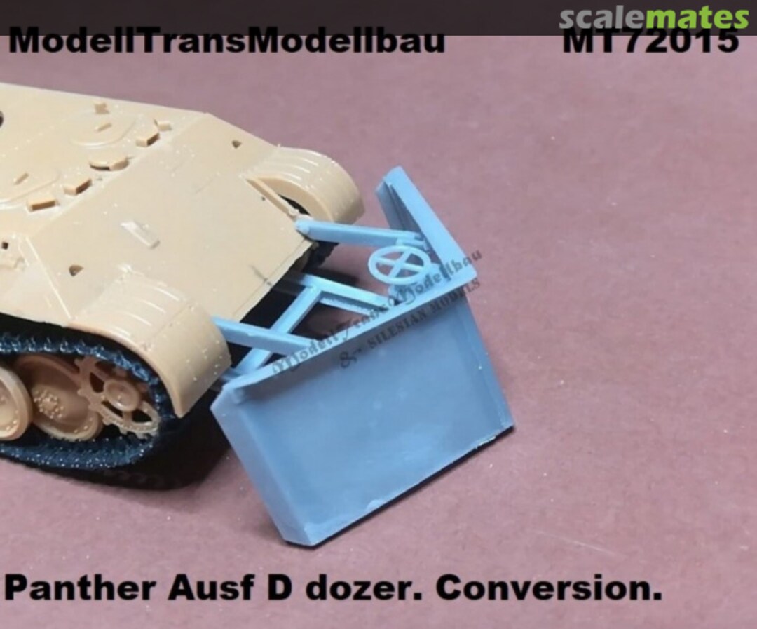 Boxart Panther dozer MT 72015 Modell Trans Modellbau