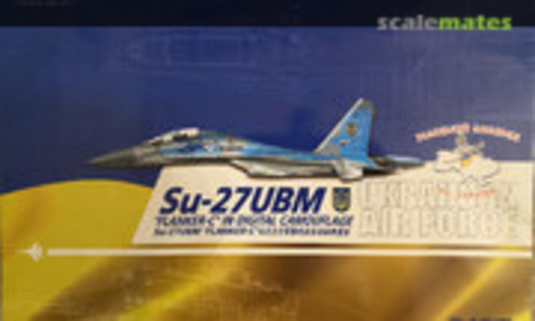 Su-27UBM Flanker-C in digital camouflage (Great Wall Hobby S4817)