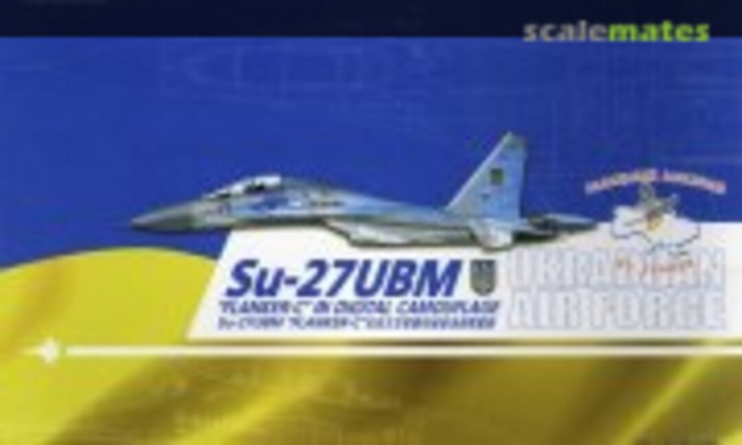 Su-27UBM Flanker-C in digital camouflage (Great Wall Hobby S4817)