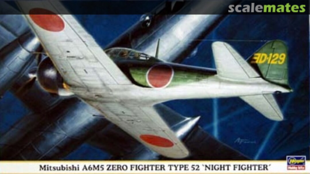 Boxart Mitsubishi A6M5 Zero Fighter Type 52 `Night Fighter´ 09543 Hasegawa