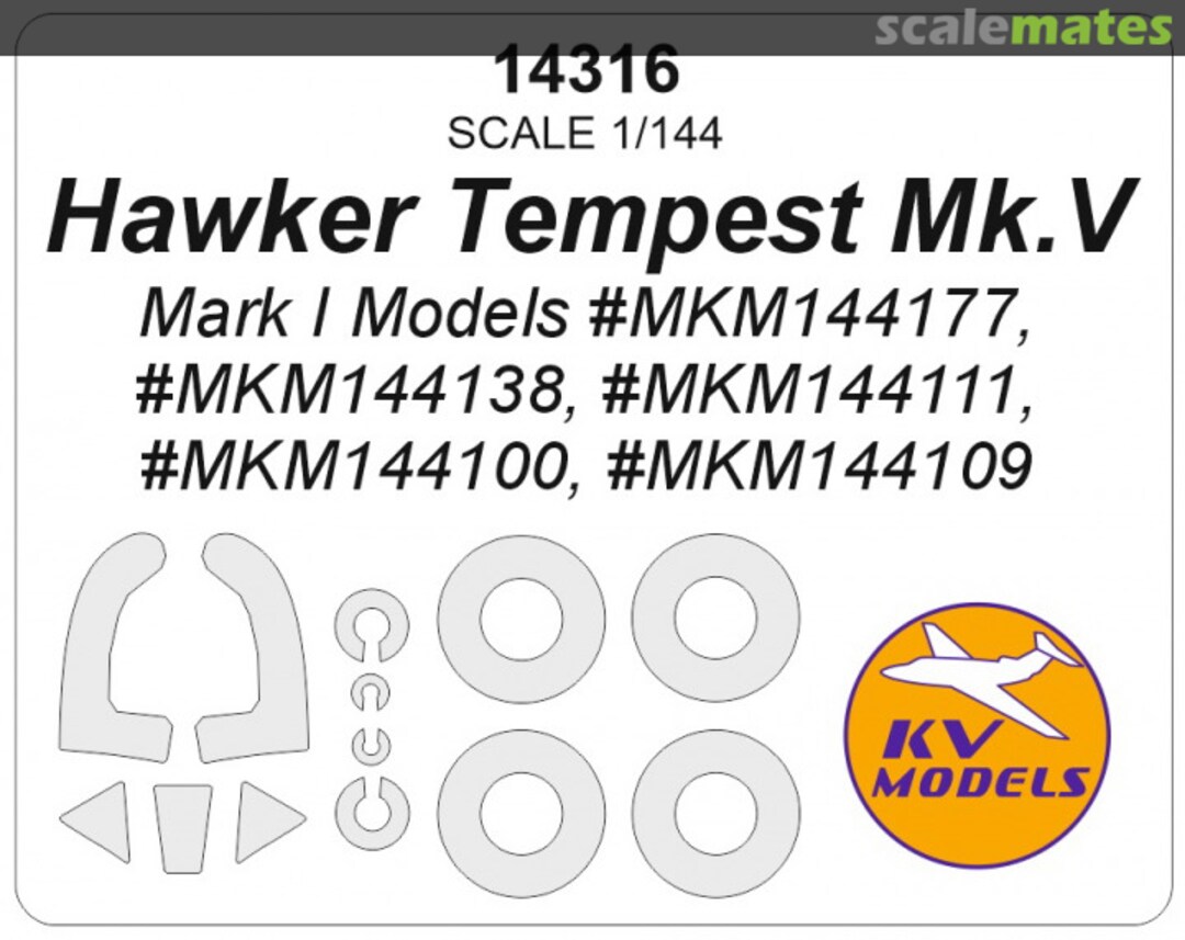 Boxart Tempest Mk.V 14316 KV Models