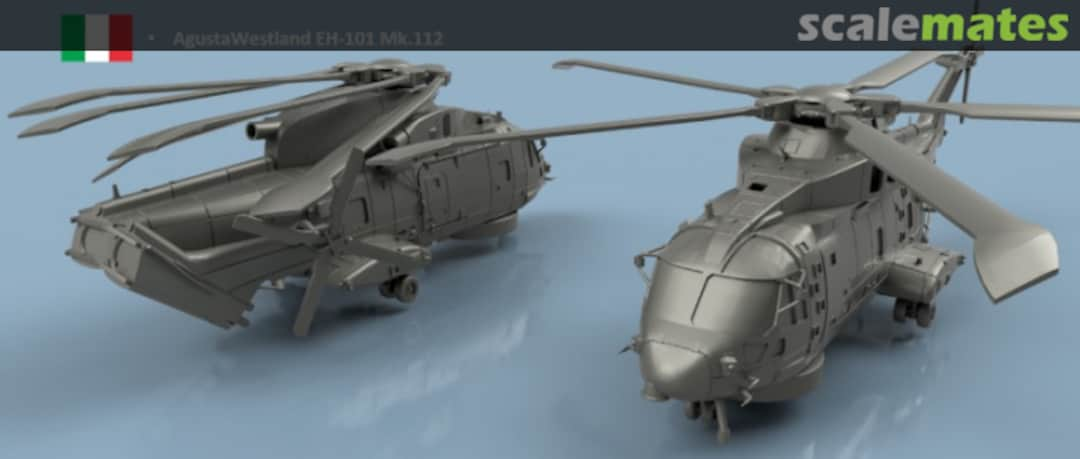 Boxart AgustaWestland EH-101 Mk.112 unfolded blades - 3D printed (2 helicopters) 3D700275DEP L'Arsenal