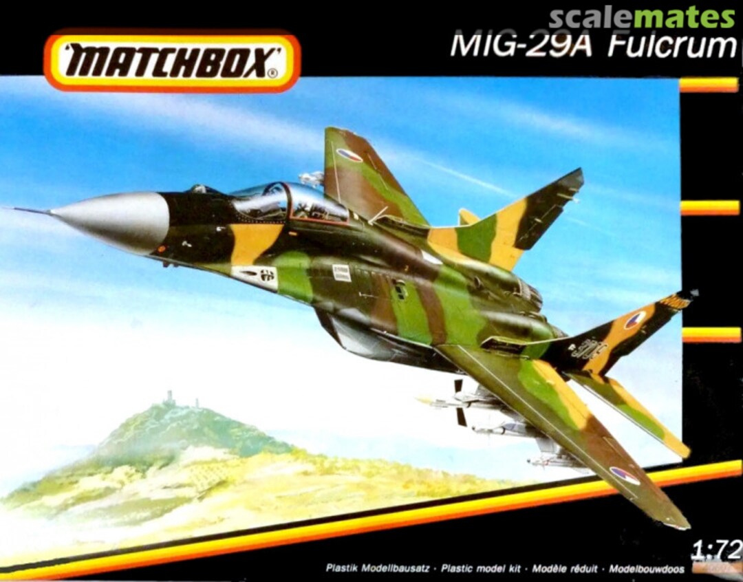 Boxart MiG-29A Fulcrum 40607 Matchbox