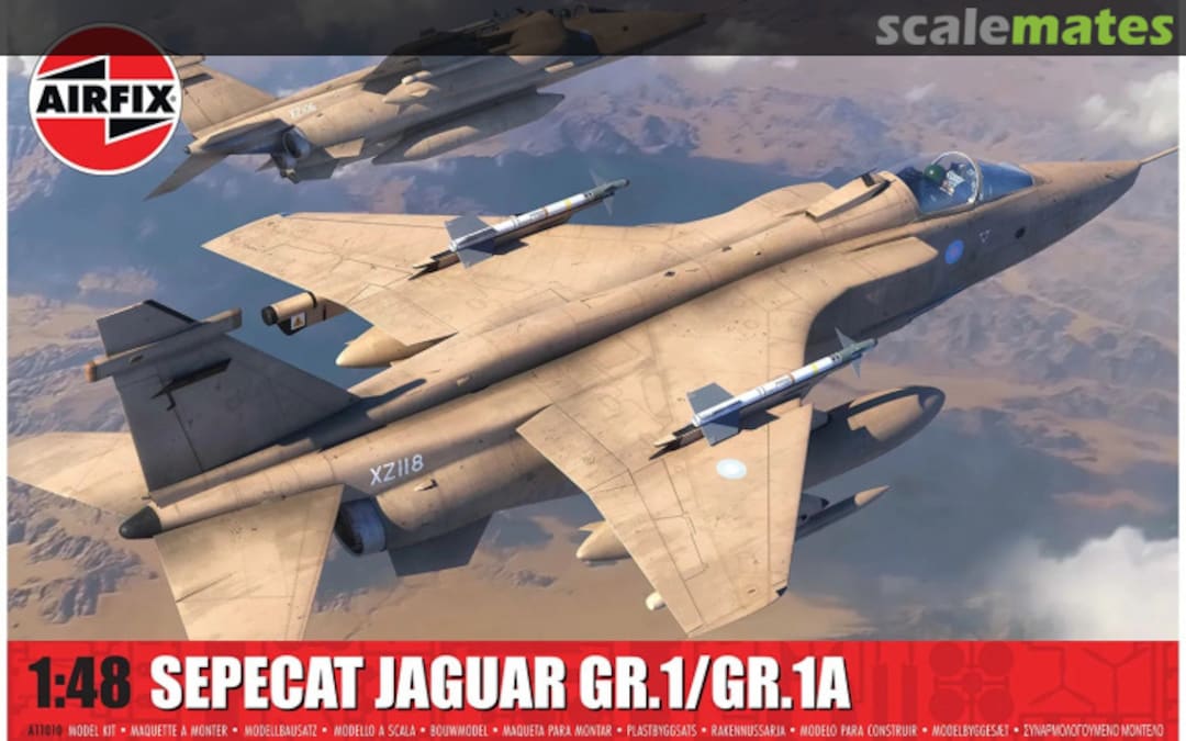 Boxart SEPECAT Jaguar GR.1/GR.1A A11010 Airfix