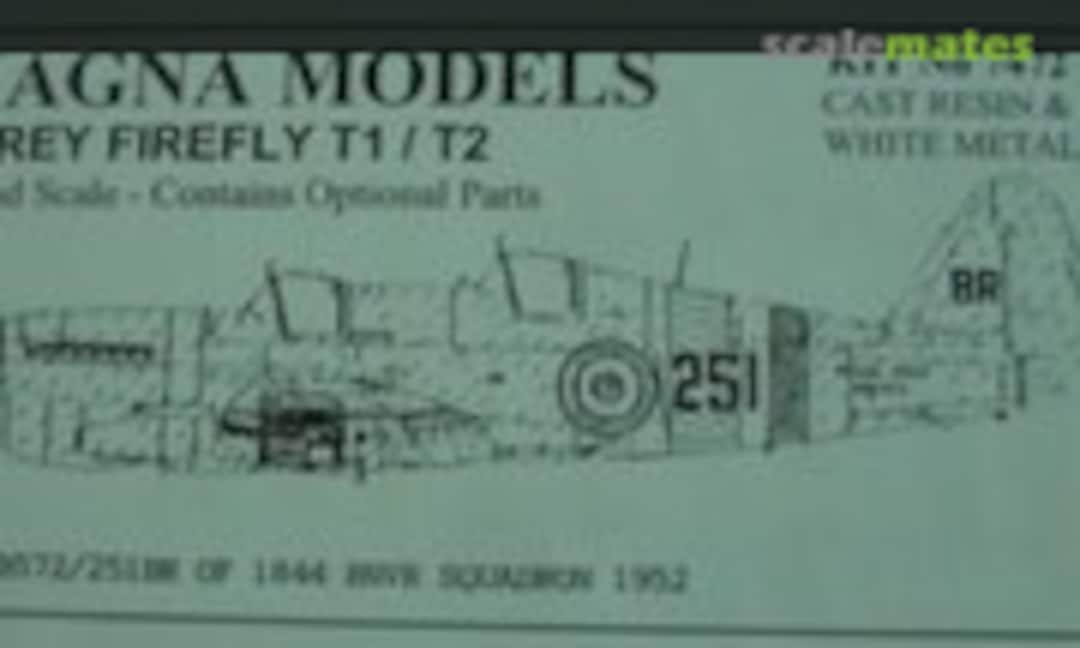 Fairey Firefly T1 / T2 (Magna Models 7472)