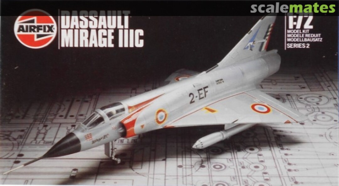 Boxart Dassault Mirage IIIC 9 02012 Airfix