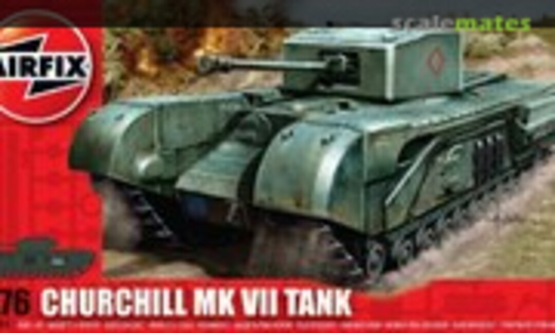 1:76 Churchill MkVII Tank (Airfix A01304)