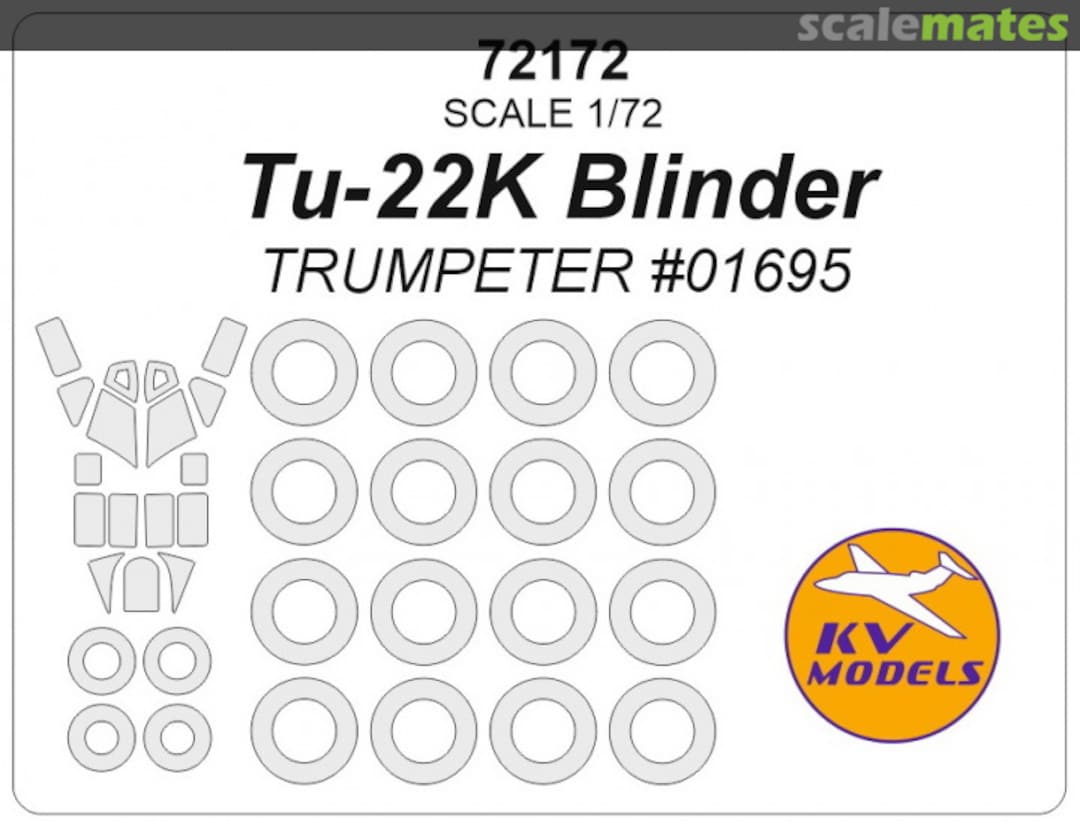 Boxart Tu-22K 72172 KV Models