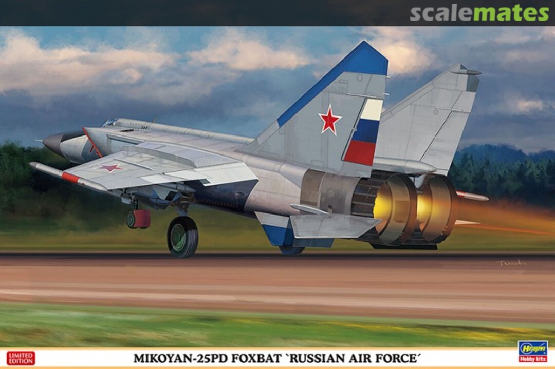 Boxart MiG-25PD 02213 Hasegawa