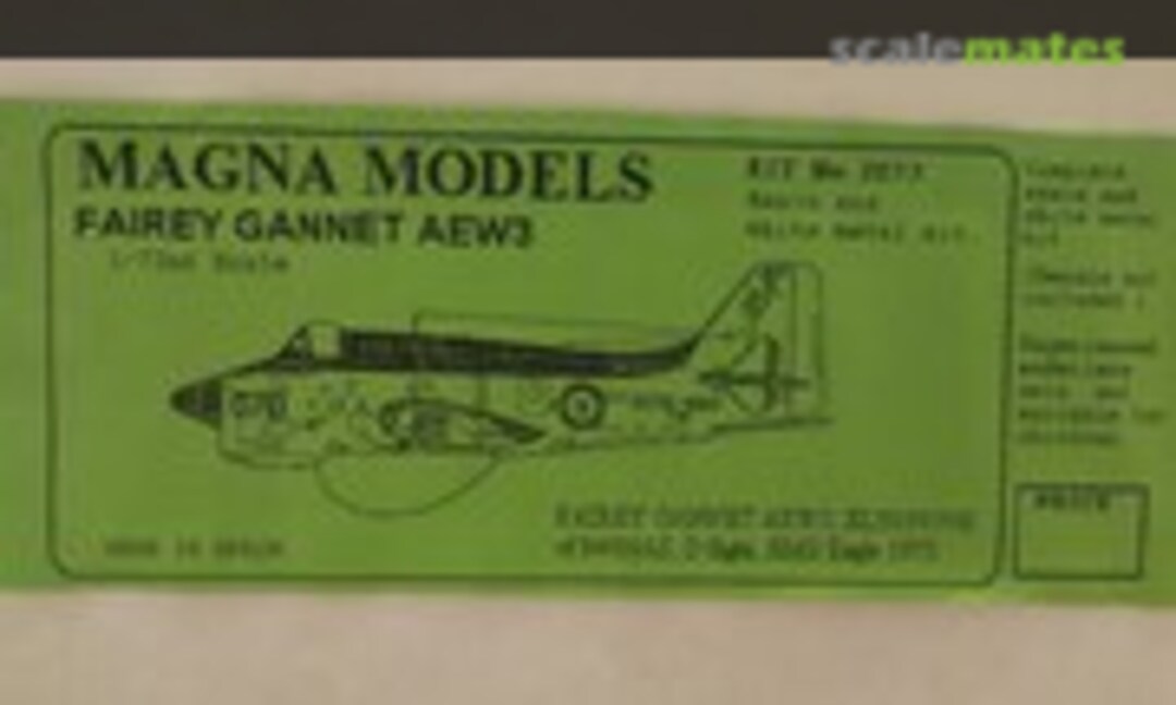 Fairey Gannet AEW 3 (Magna Models 2272)