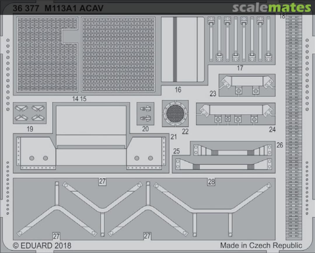 Boxart M113A1 ACAV 36377 Eduard