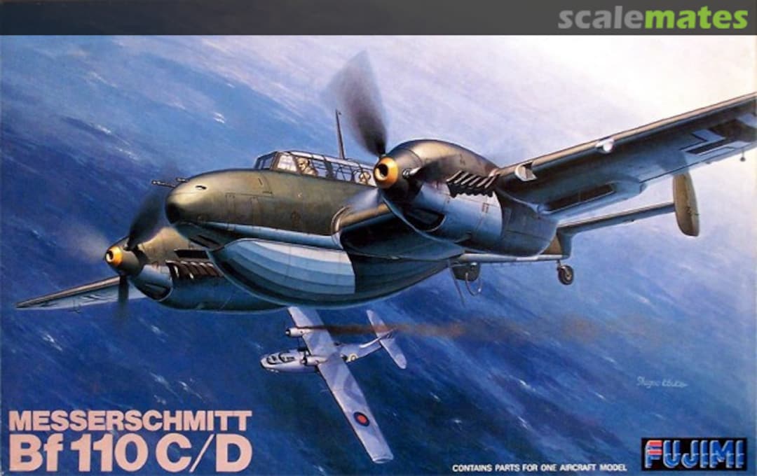 Boxart Messerschmitt Bf110 C/D 31002 Fujimi