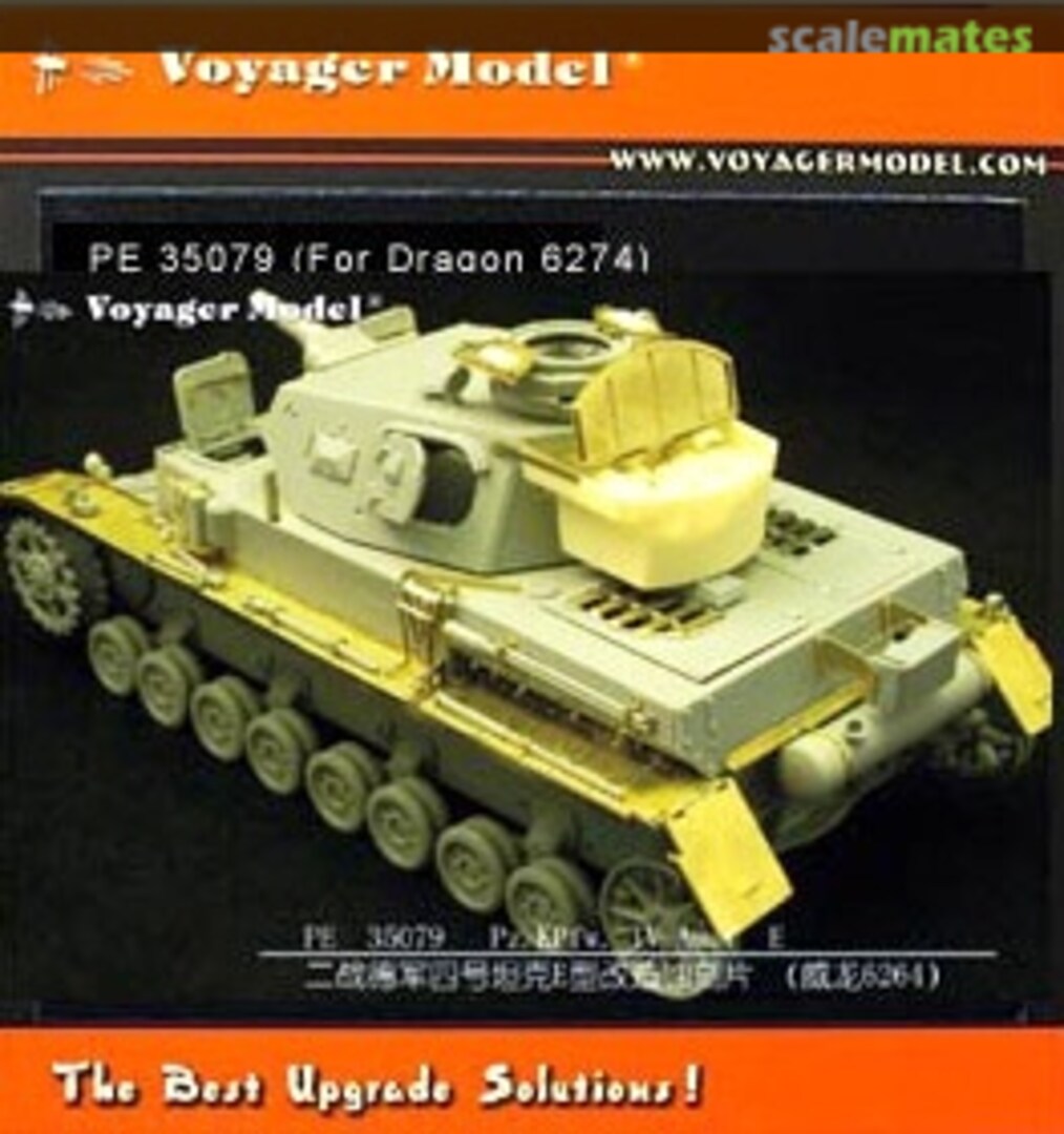 Boxart Pz.Kpw. IV Ausf.E Update Set PE35079 Voyager Model