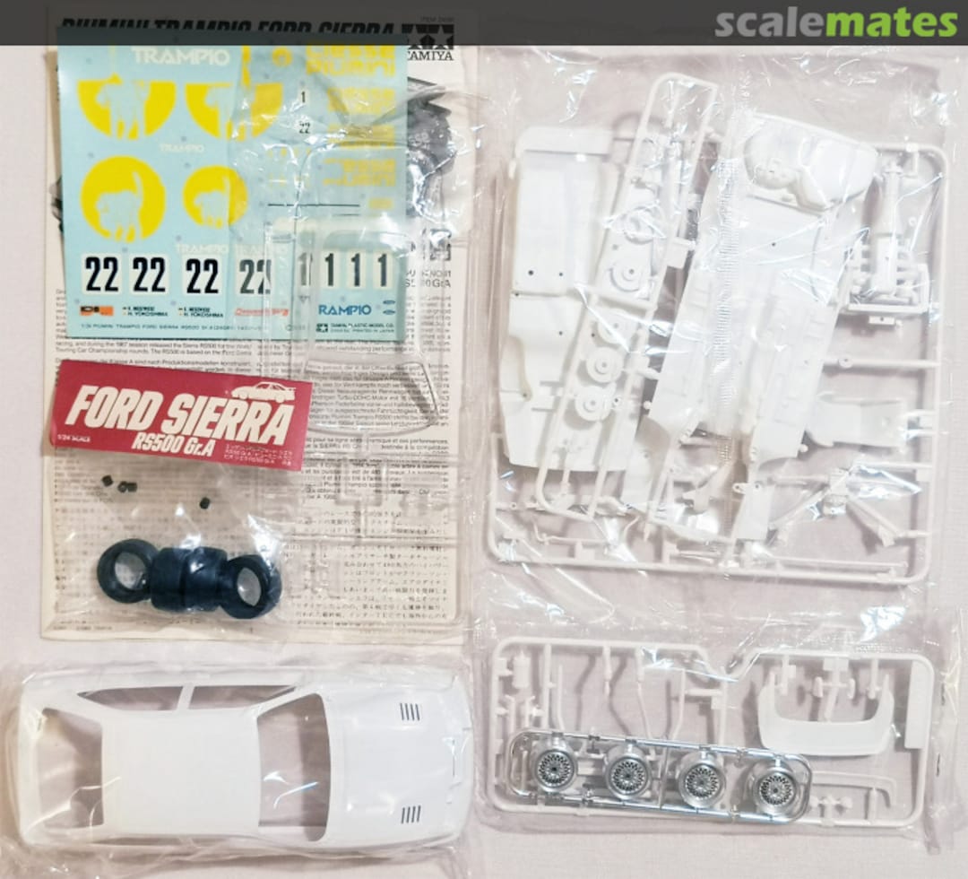 Contents Piumini Trampio Ford Sierra RS500 Gr.A 24081 Tamiya