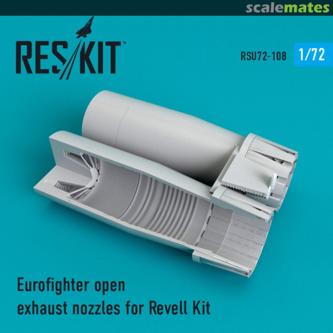 Contents Eurofighter - Open Exhaust Nozzles RSU72-0108 ResKit