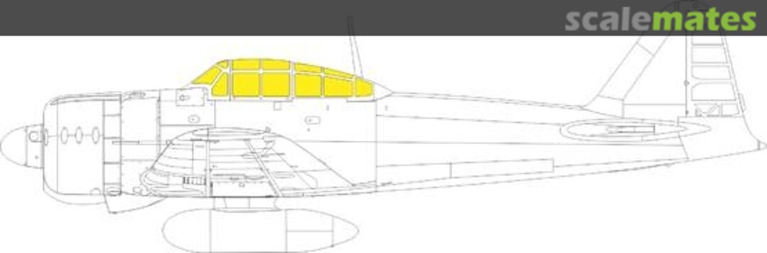 Boxart A6M2 (TFace) EX821 Eduard