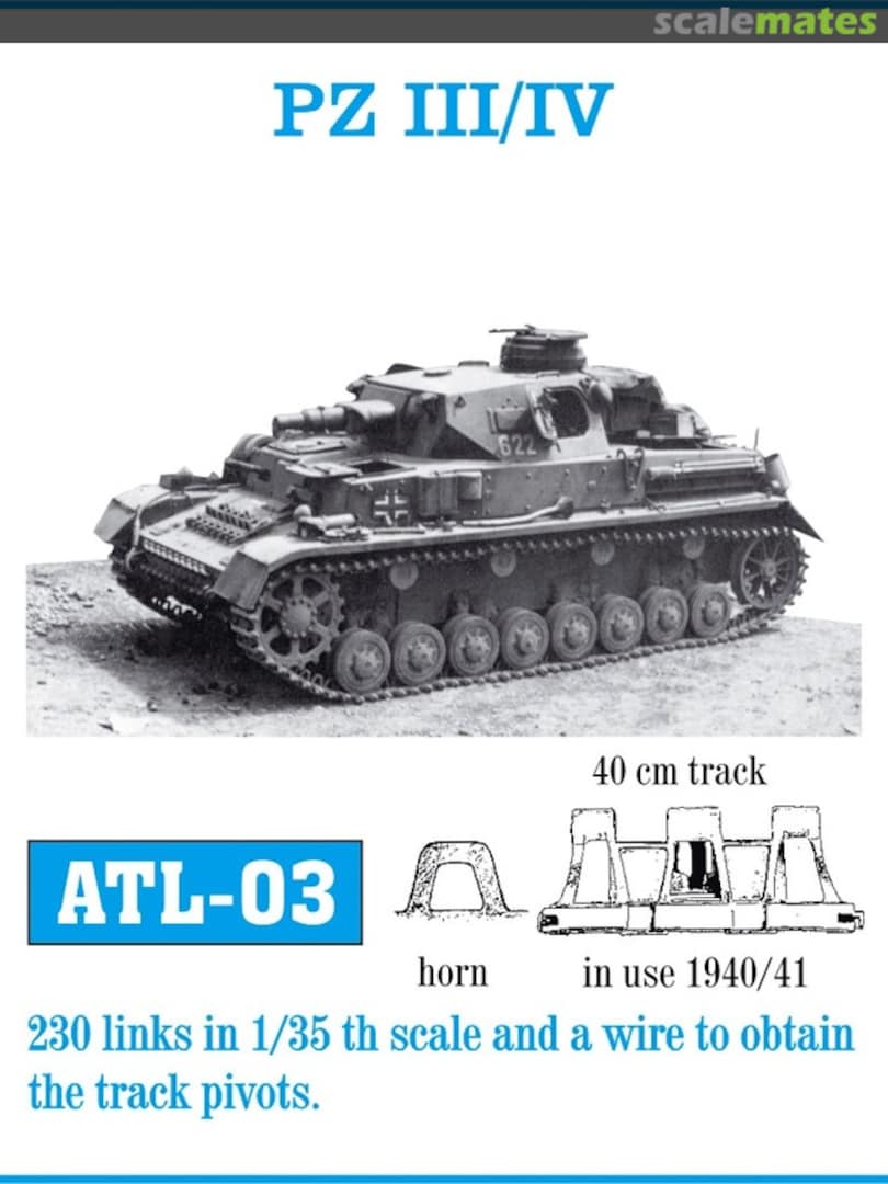 Boxart PZ III/IV ATL-03 Friulmodel