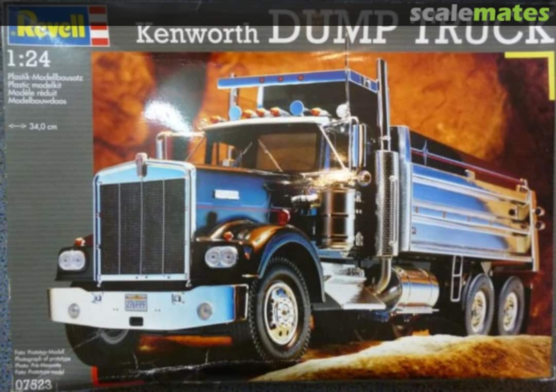 Boxart Kenworth Dump Truck 07523 Revell