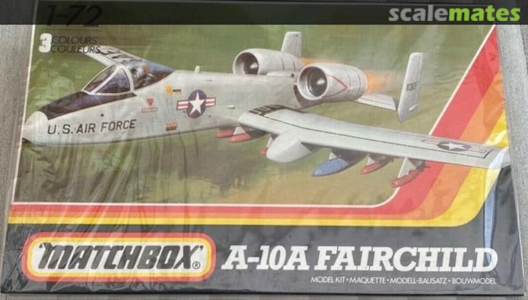 Boxart A-10A Fairchild PK-121 Matchbox