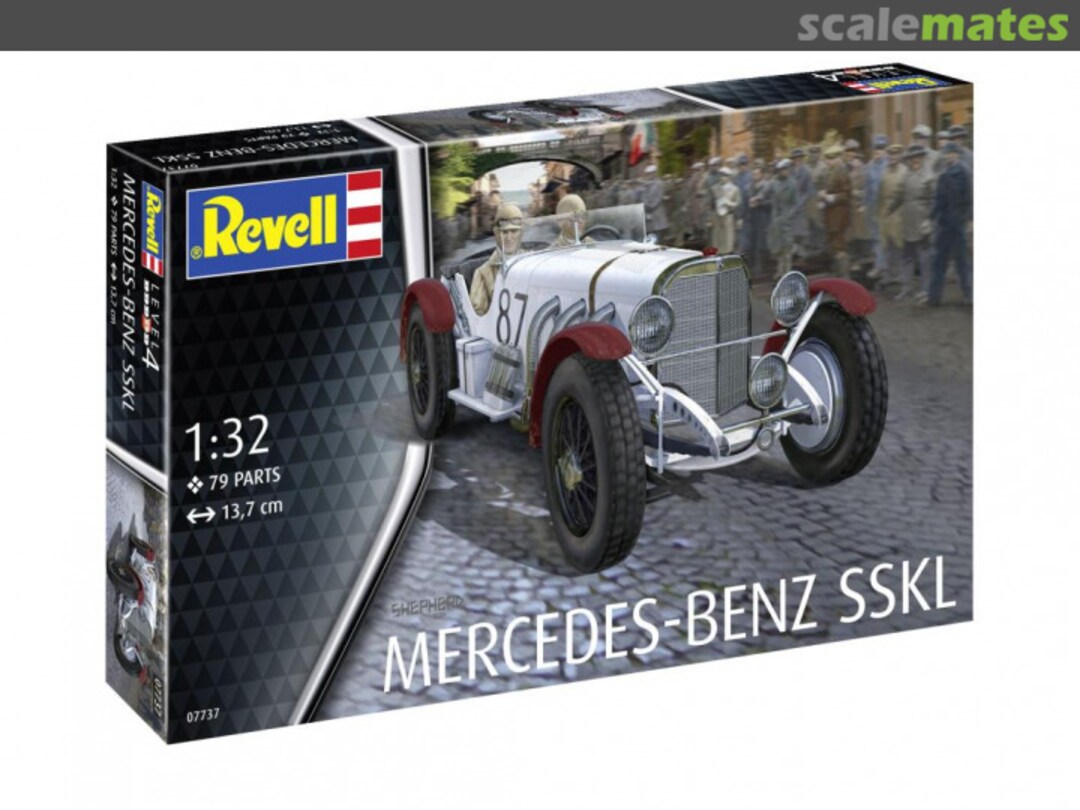 Boxart Mercedes-Benz SSKL 07737 Revell