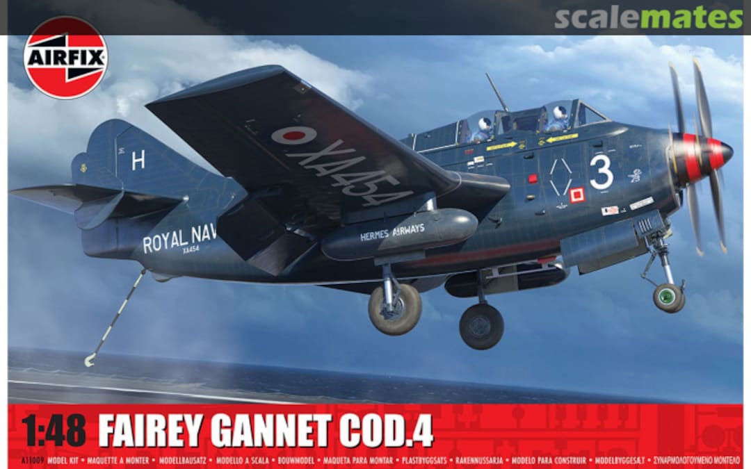 Boxart Fairey Gannet COD.4 A11009 Airfix