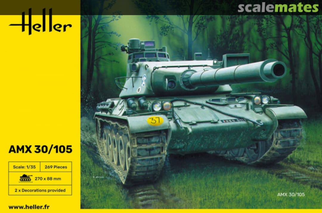 Boxart AMX 30/105 81137 Heller